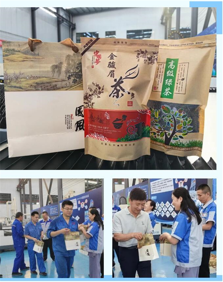 隨著炎炎夏日的來臨，近期氣溫逐步攀升，為切實做好夏季防暑降溫工作，保障員工的身體健康，7月17日下午，山東金格瑞開展“您戰(zhàn)高溫助振興 我送清涼鼓干勁”--夏送清涼主題活動，給所有的員工送上了防暑降溫茶，用愛心給這個炎夏降溫。.jpg